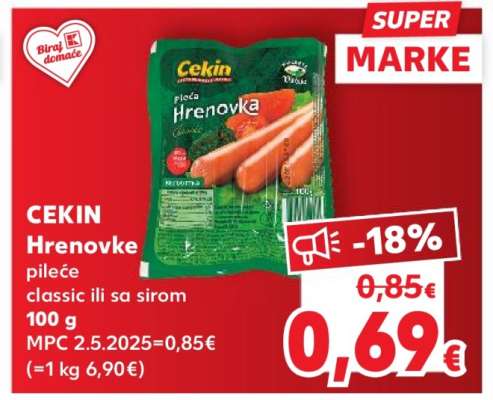 CEKIN HRENOVKE