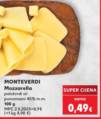 MONTEVERDI Mozzarella