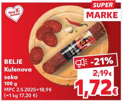 BELJE Kulenova seka