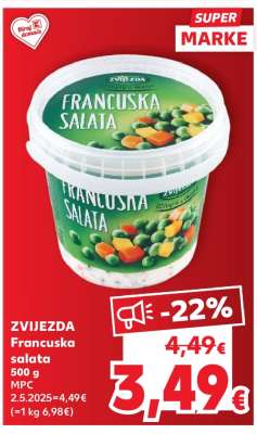 Zvijezda Francuska salata