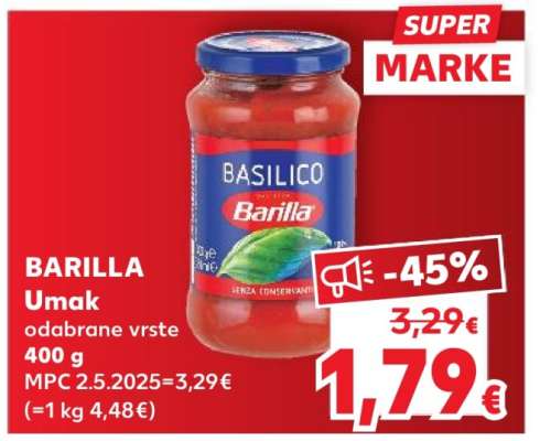 BARILLA Umak