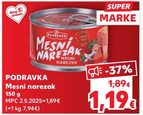 PODRAVKA Mesni narezak