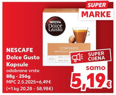 NESCAFE DOLCE GUSTO Kapsule