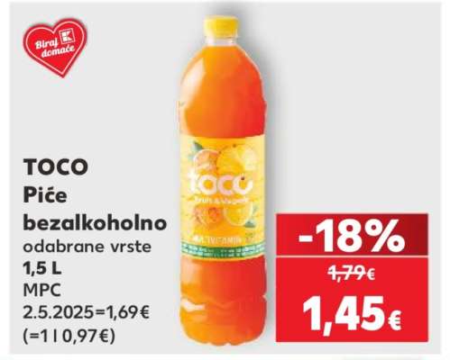 TOCO Piće bezalkoholno