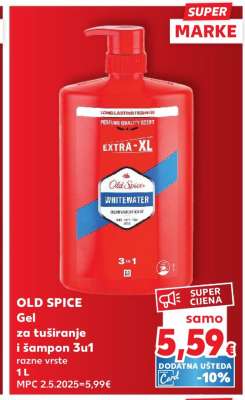 OLD SPICE Gel za tuširanje i šampon 3u1