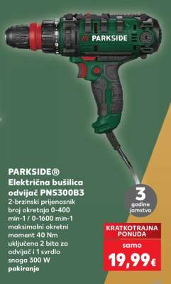 PARKSIDE® Električna bušilica odvijač PNS300B3