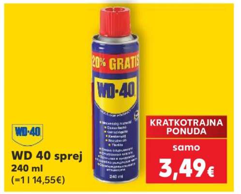 WD 40 sprej 240 ml