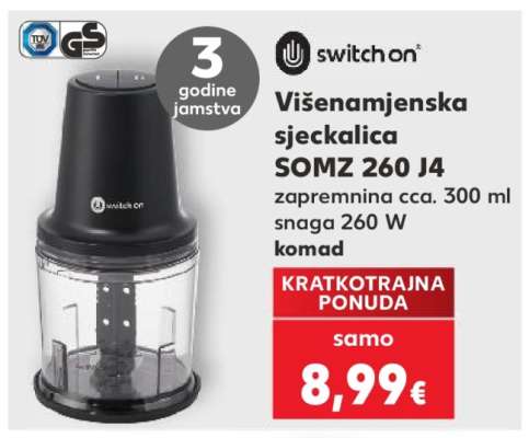 Višenamjenska sjeckalica SOMZ 260 J4