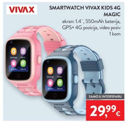 Smartwatch VIVAX Kids 4G MAGIC