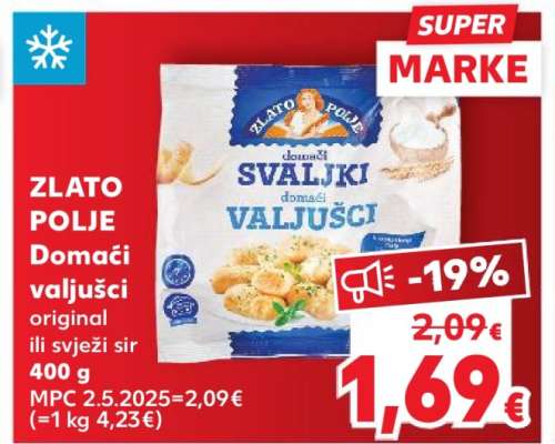 ZLATO POLJE Domaći valjušci