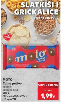 MOTO Čajno pecivo