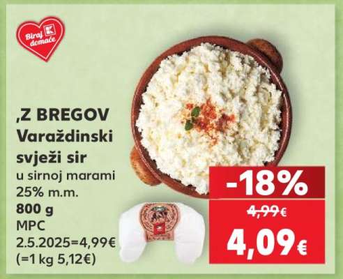 ‘Z BREGOV Varaždinski svježi sir