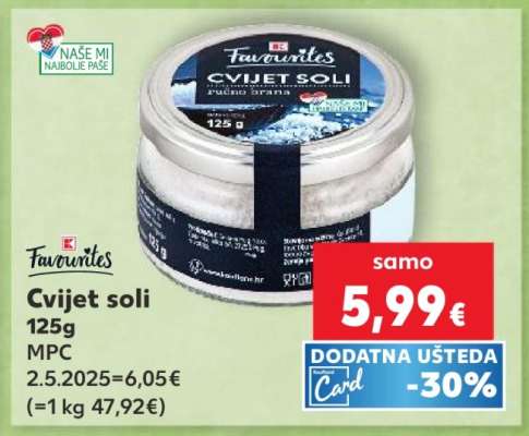 Cvijet soli 125g