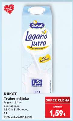 DUKAT TRAJNO MLIJEKO