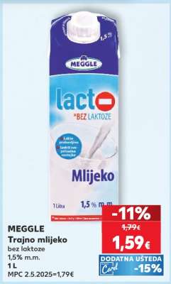 MEGGLE Trajno mlijeko