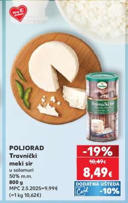 POLJORAD Travnički meki sir
