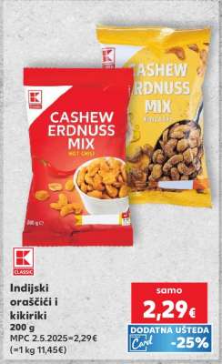 Indijski oraščići i kikiriki