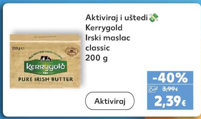 Kerrygold Irski maslac classic 200 g