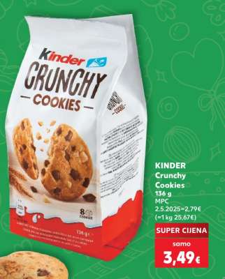 KINDER Crunchy Cookies
