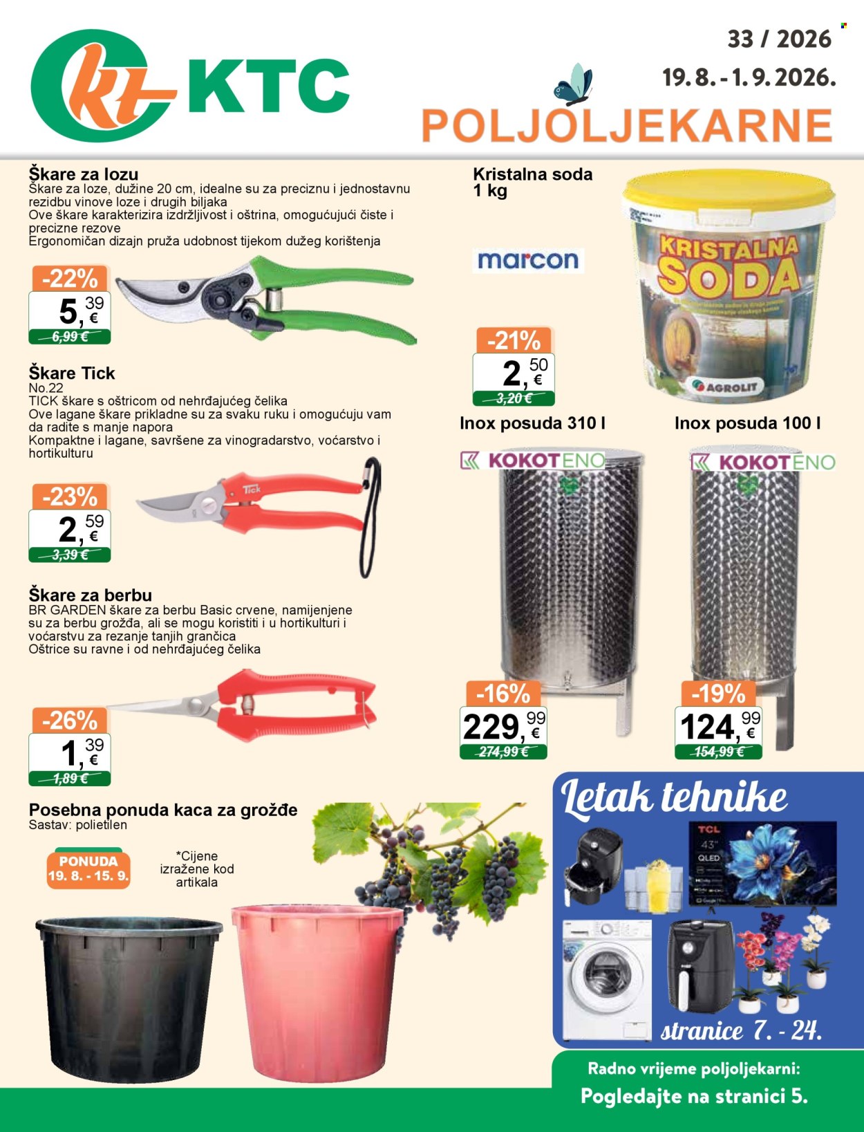 KTC katalog - 19.08.2026. - 01.09.2026. Stranica 1