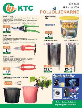 KTC katalog - 19.08.2026. - 01.09.2026.