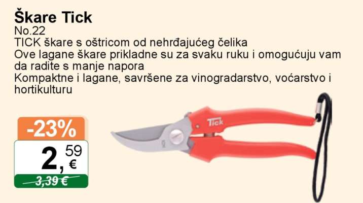 Škare tick