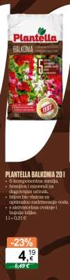 PLANTELLA BALKONIA 20 l