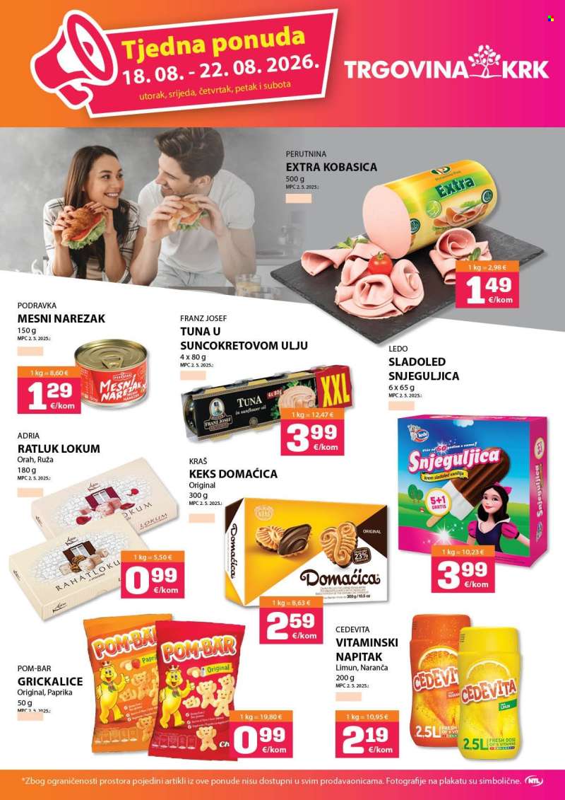 Trgovina KRK katalog - 18.08.2026. - 22.08.2026.