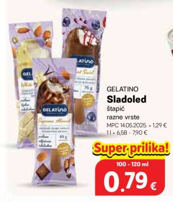 GELATINO Sladoled