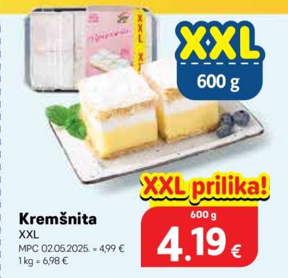 Kremšnita XXL