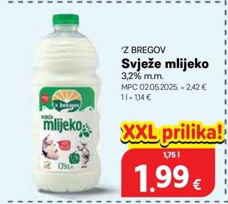 ’Z bregov Svježe mlijeko