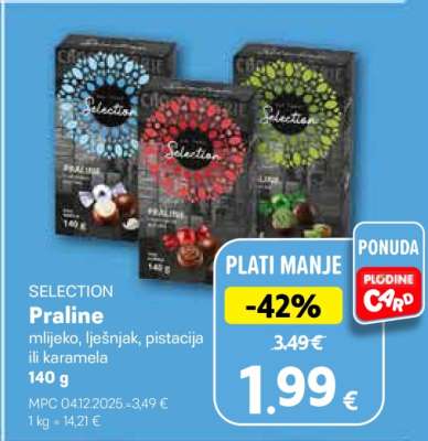 SELECTION Praline
