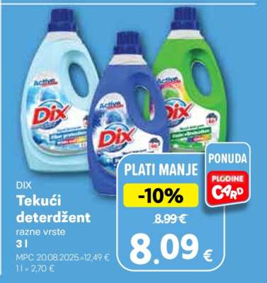 DIX Tekući deterdžent