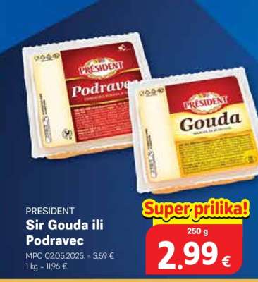 President Sir Gouda ili Podravec