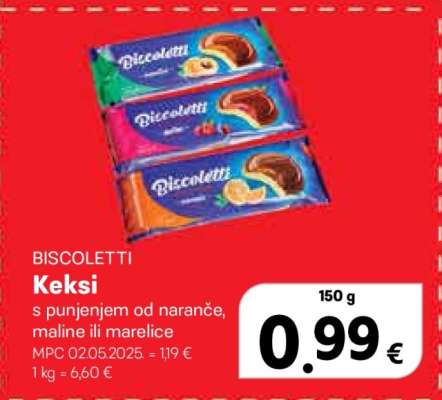 BISCOLETTI Keksi
