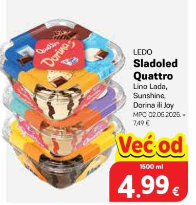 Sladoled Quattro