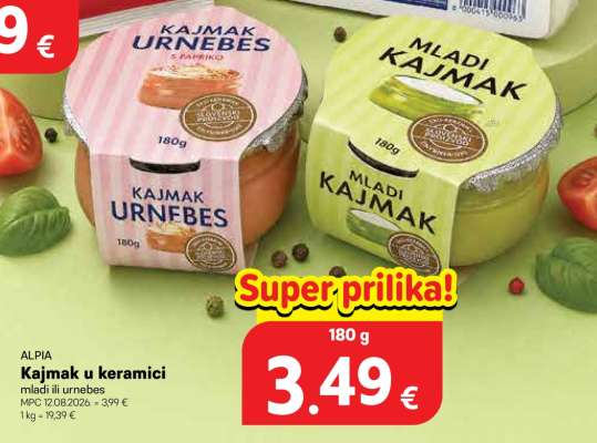 Kajmak u keramici
