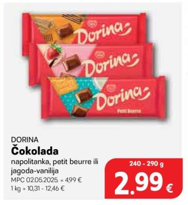 DORINA Čokolada