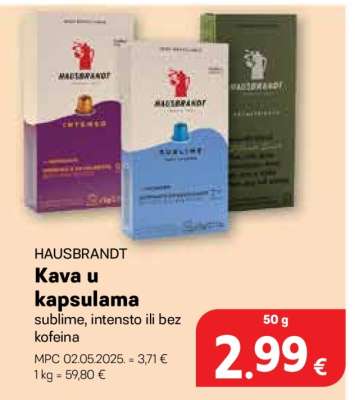 Kava u kapsulama