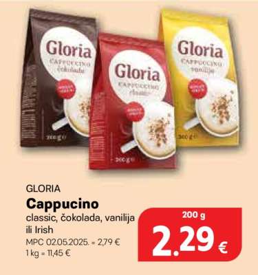 GLORIA Cappucino