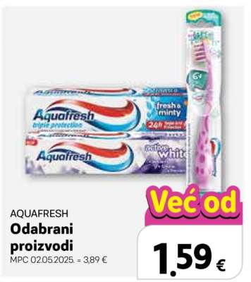 AQUAFRESH Odabrani proizvodi