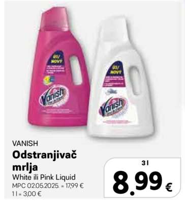 VANISH Odstranjivač mrlja