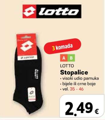 Lotto Stopalice