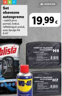 Set obavezne autoopreme