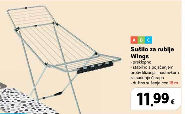 Sušilo za rublje Wings