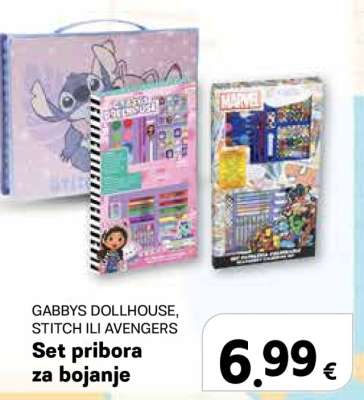 Set pribora za bojanje