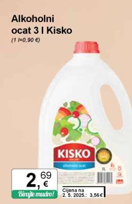 Alkoholni ocat 3 l Kisko