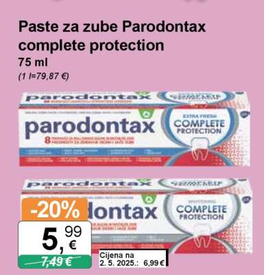 Paste za zube Parodontax complete protection