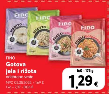 FINO Gotova jela i rižota