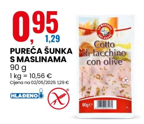 PUREĆA ŠUNKA S MASLINAMA